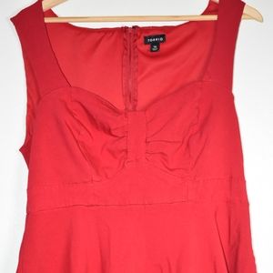 Stretchy skater red dress,  torrid,  size 1